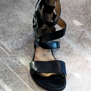 Michael Kors black gladiator sandal size 9